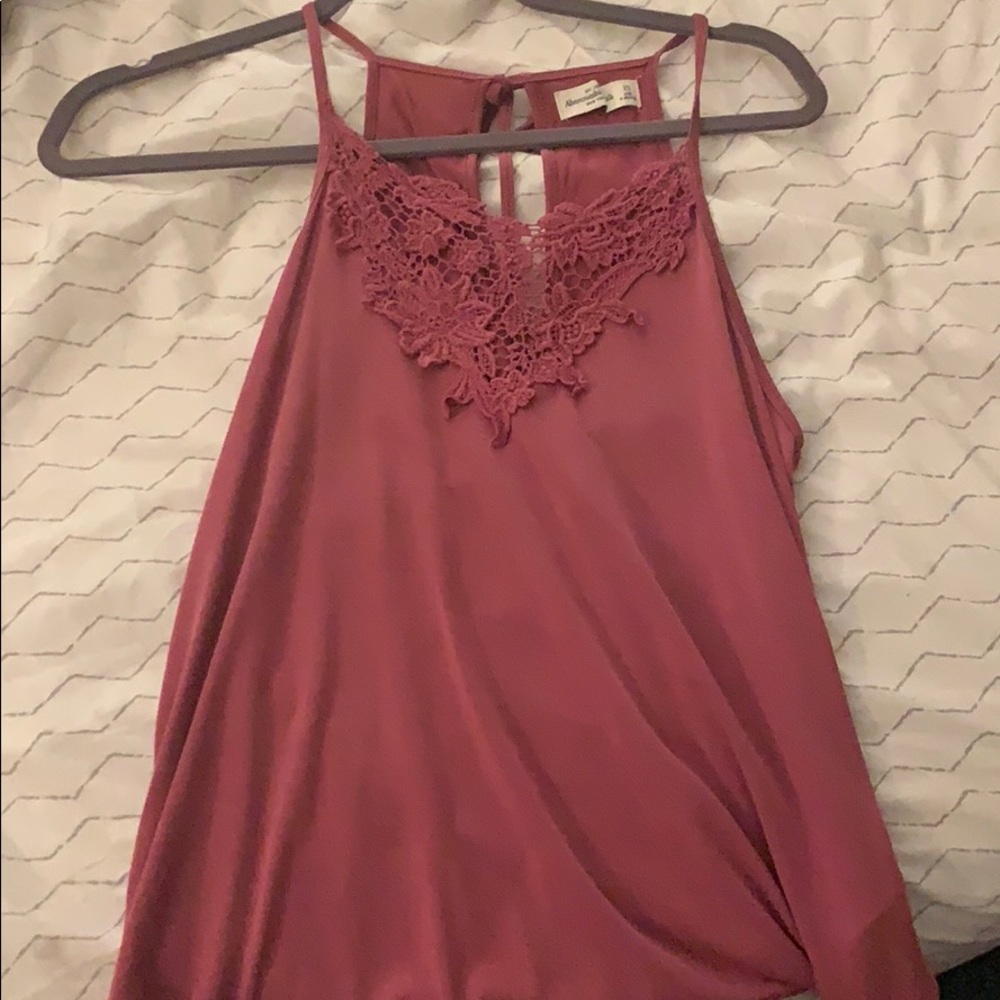 Abercrombie flowy tank